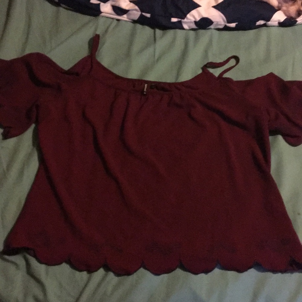 Off the shoulder top